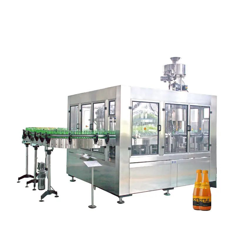 serac rotary filling machines - sauce bottle filling machine