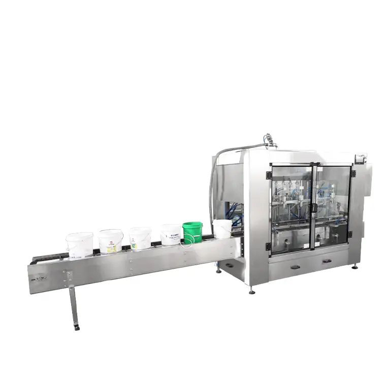 Hot sale automatic rotary can filling and sealing machine