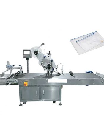 Automatic BagPouch Labeling Machine