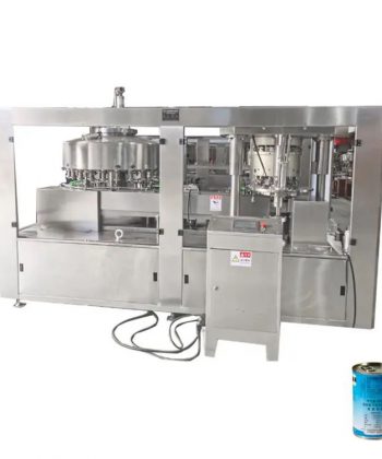 Automatic canned coconut milk filling seaming machine