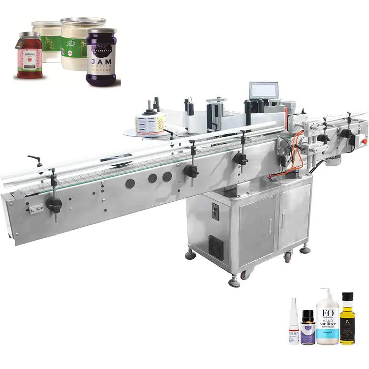 HDY200 Fixed Position Sticker Labeler for Round Bottles