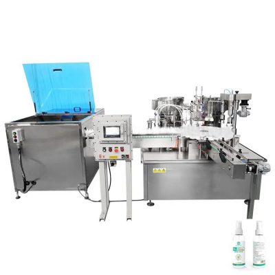 Automatic Explosion-Proof Alcohol Spray Filling Capping Machine