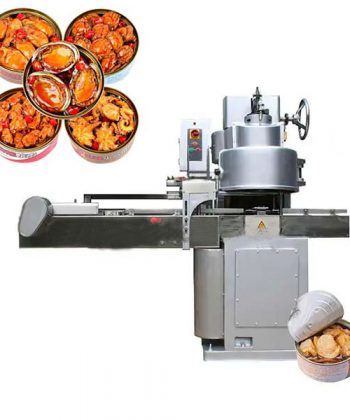 Canned Seafood Vacuum Seaming Machine