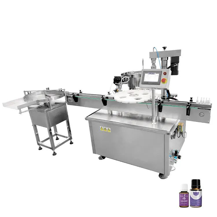 Essential Oil Filling Plugging Capping Machine