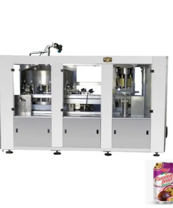 automatic fruit juice filling seaming machine