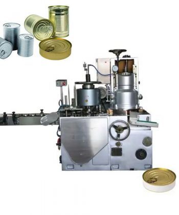 Canned Luncheon Meat Vacuum Seaming Machine