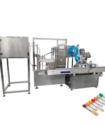Automatic Test Tube Filling Capping Labeling Machine